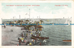 R657791 Southsea. The Beach And Anchor Of Victory. D. And D. G. F. F - World