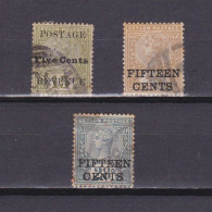 CEYLON 1890-1891, SG# 233-240, CV £34, Part Set, QV, Used - Ceylon (...-1947)