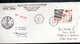 TAAF 1985 LETTRE DE ALFRED FAURE CROZET - Covers & Documents