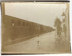 Photo Ancienne - Snapshot - Train De Voyageurs - Wagon - Gare - Ferroviaire - Chemin De Fer - Treinen