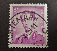 Belgie Belgique - 1958 - OPB/COB N° 1067 - 3 F - Obl. Kortemark  - 1968 - Usati