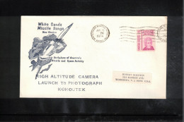 USA 1974 Space / Weltraum White Sands Missile Range-High Altitude Camera Launch To Photograph KOHOUTEK Interesting Cover - United States