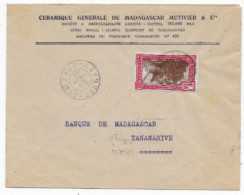 MADAGASCAR Dispersion D'une Collection D'oblitération Lettre  Timbre Càd ANJEVA 1945 Bon Bureau - Lettres & Documents