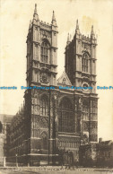R656324 London. Westminster Abbey. West Front. C. F. Castle. Lesco Series - Sonstige & Ohne Zuordnung