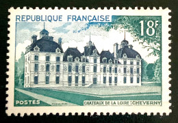1954 FRANCE N 980 - CHATEAU DE LA LOIRE : CHEVERNY - NEUF** - Neufs
