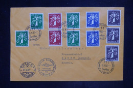 SUISSE  - Enveloppe De Zurich Pour Baden En 1939 - L 153094 - Brieven En Documenten