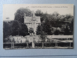 CPA CHATEAU-du- LOIR-------CHATEAU DE RIABLAY. - Chateau Du Loir