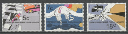 Chypre - Cyprus - Zypern 1986 Y&T N°662 à 664 - Michel N°666 à 668 *** - Sécurité Routère - Unused Stamps