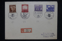 ALLEMAGNE  - Enveloppe En Recommandé De Wien Pour Weingarten En 1941 - L 153096 - Brieven En Documenten