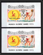 Fujeira - 1688 1425/1450 Munich Water Polo Urss Russia 1972 Medallists Jeux Olympiques Olympic Games Deluxe Sheet ** MNH - Fujeira