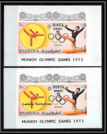 Fujeira - 1687 1424/1449 Munich Gymnastics Turitscheva Urss Russia 1972 Medallists Jeux Olympic Games Deluxe ** MNH - Fujeira