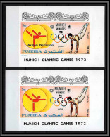 Fujeira - 1682 1419/1444 Munich Gymnastics Nakayama Japan 1972 Medallists Jeux Olympic Games Deluxe Sheet ** MNH - Fudschaira