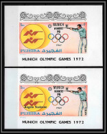 Fujeira - 1680 1417/1442 Munich Shooting Scalzone Italy 1972 Medallists Jeux Olympiques Olympic Games Deluxe Sheet ** MN - Fujeira