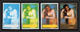 Fujeira - 1654 N°1261 Titian Venus Anadyomene Nus Nudes Tableau Italian Painting Essais Proof Non Dentelé Imperf ** MNH - Nudi