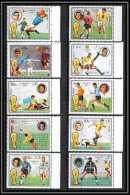 Fujeira - 1561/ N° 1391/1400 A Football Soccer World Championship Germany 1974 ** MNH - Fujeira