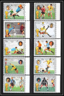 Fujeira - 1561/ N° 1391/1400 A Football Soccer World Championship Germany 1974 ** MNH - 1974 – West-Duitsland