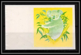 Fujeira - 1544/ N° 796 Koala Animaux Animals Essai (proof) Non Dentelé Imperf ** MNH  - Fujeira