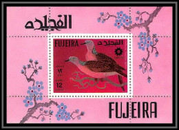 Fujeira - 1513/ Bloc RR Chinese Turtle Dove Colombe Oiseaux Birds EXPO Osaka 70 Universal Exhibition 1970 ** MNH  - Fudschaira
