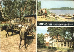 71962202 Templin Erholungsheim Aufbau Templin - Templin