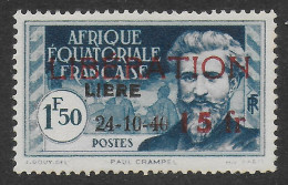 AFRIQUE EQUATORIALE FRANCAISE - AEF - A.E.F. - 1944 - YT 182** - LIBERATION - MNH - Unused Stamps
