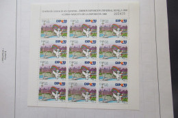 ESPAGNE 17 FEUILLETS   1990  - 1992 TIMBRES  N** MNH - Unused Stamps