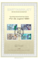 Fiche 1e Jour 15 X 21 Cm ALLEMAGNE BERLIN N° 715 A 718 Y & T - 1st Day – FDC (sheets)