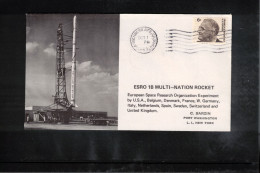 USA 1969 Space / Weltraum Rocket ESRO 1B Interesting Cover - United States