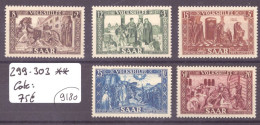 SARRE - No Michel 299-303 ** ( OHNE FALZ / SANS CHARNIERE )     -  COTE: 75 € - Unused Stamps
