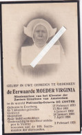 E. Moeder Virginia : Petronella De Coster : Everberg 1870 - Venray 1931 - Devotion Images