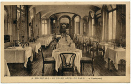 LA BOURBOULE - Grand Hôtel De Paris, Restaurant - La Bourboule