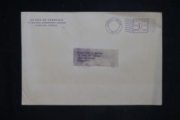 FRANCE / ETATS UNIS - Enveloppe Commerciale De Paris Pour La France ( Affranchissement US )  - L 153101 - 1961-....