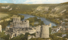 LES ANDELYS . - Le Château Gaillard Et Les Falaises. CPSM 9X14 - Les Andelys