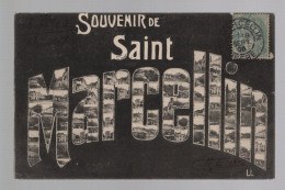 CPA - 38 - Souvenir De Saint-Marcellin - Multi-Vues - Circulée En 1905 - Saint-Marcellin