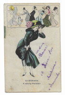 CPA RARE Circulée En 1911 - La Midinette - A Young Parisian - Illustrateur Xavier Sager - - Sager, Xavier