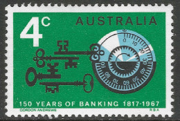 Australia. 1967 150th Anniv Of Australian Banking. 4c MNH. SG 410. M5140 - Ongebruikt