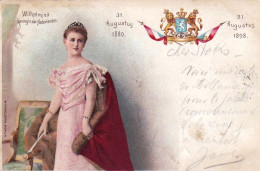 Wilhelmina  - Königin  Der  Niederlanden  - 31 Augustus 1800 - 31 Augustus 1898 - Royal Families