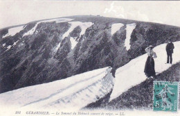 88 -  GERARDMER - Le Sommet Du Honneck Couvert De Neige - Gerardmer