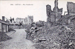 62 - LIEVIN - Rue Faidherbe  - Guerre 1914 - Lievin