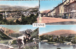 73 - YENNE - Vue Generale - La Place Centrale - La Plage - Paturage - Yenne