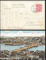 Turkey Constantinople Postcard Mailed 1910s - Covers & Documents