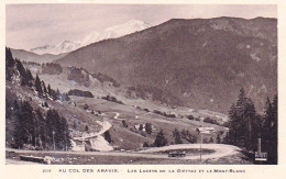 74 - Le Col Des Aravis - Les Lacets De La Giettaz Et Le Mont Blanc - Autres & Non Classés