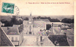 28 - TOURY - Hotel De Ville Et Carré De L'ancien Chateau  - Sonstige & Ohne Zuordnung