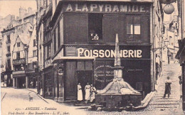 49 - ANGERS - Fontaine Pied Boulet - Rue Baudriere - Poissonnerie - Angers