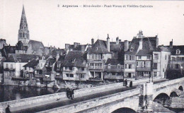 36 - Indre - ARGENTON Sur CREUSE - Rive Droite - Pont Vieux Et Vieilles Galeries - Autres & Non Classés