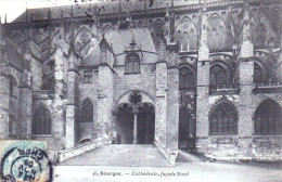 18 - Cher -  BOURGES -  Cathedrale - Facade Nord - Bourges