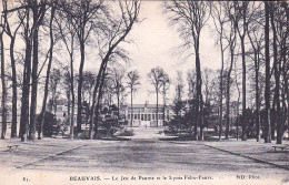 60 - BEAUVAIS - Le Jeu De Paume Et Le Lycée Felix Faure - Beauvais