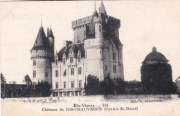 87 - Haute Vienne - Chateau De RIS CHAUVERON - Canton Du Dorat - Other & Unclassified