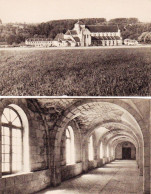 36 - Indre - Abbaye Notre Dame De FONTGOMBAULT - Lot 2 Cartes - Otros & Sin Clasificación