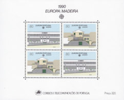 PORTUGAL MADEIRA Block 11, Postfrisch **, Europa: Postalische Einrichtungen, 1990 - Madère