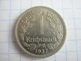 Germany 1 Reichsmark 1937 G - 1 Reichsmark